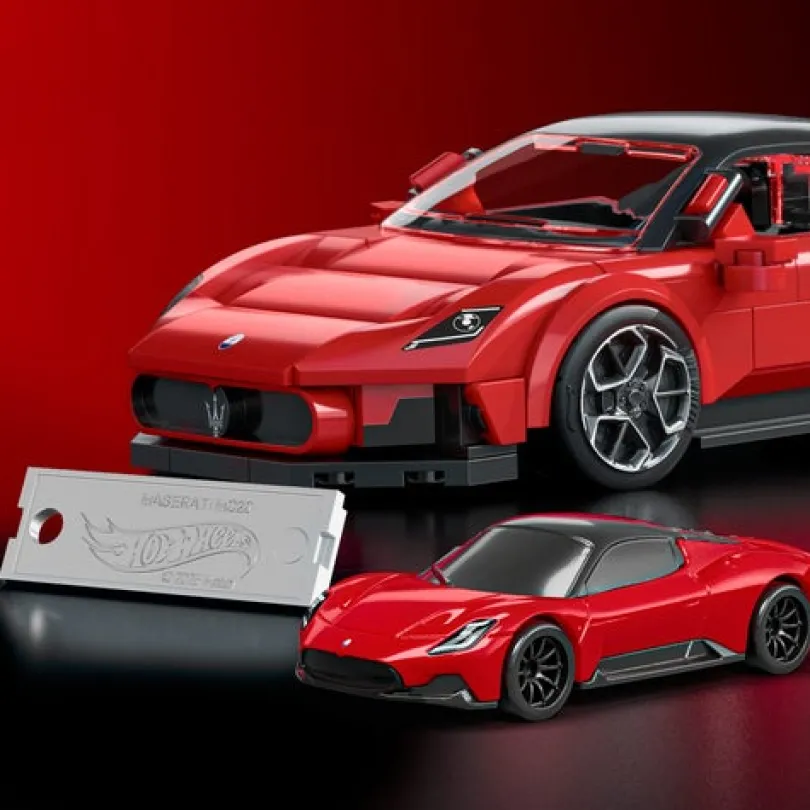 Mattel Brick Shop Maserati MC20 Speed Series