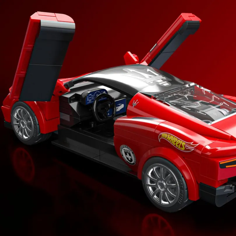 Mattel Brick Shop Maserati MC20 Speed Series