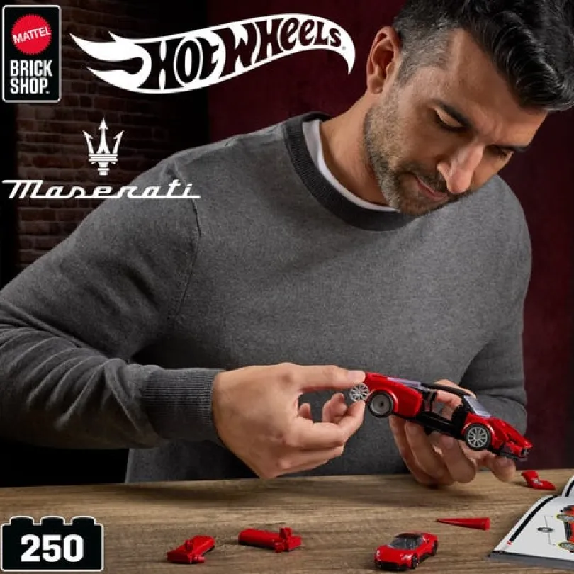 Mattel Brick Shop Maserati MC20 Speed Series