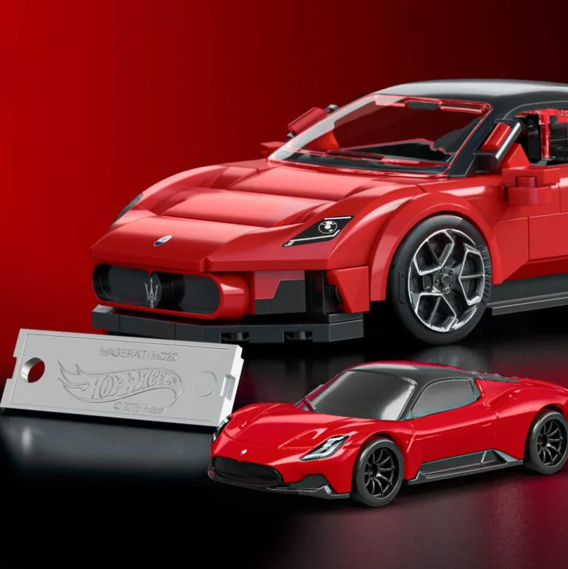 Mattel Brick Shop Maserati MC20 Speed Series