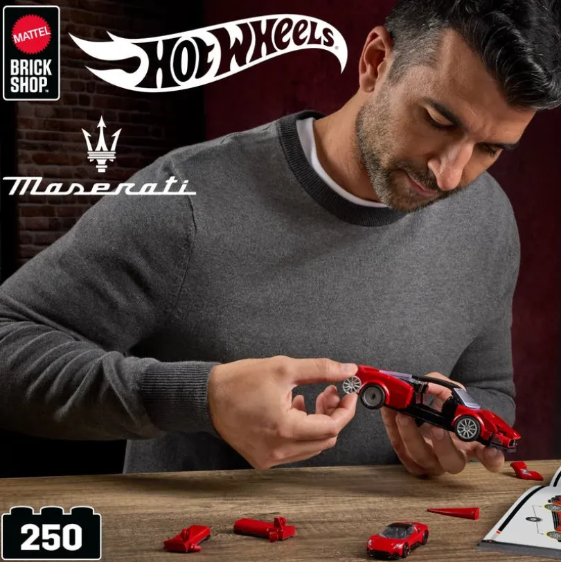 Mattel Brick Shop Maserati MC20 Speed Series