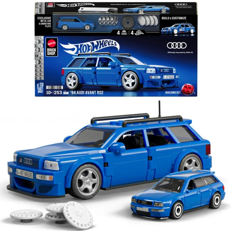 Mattel Brick Shop Speed Series Audi Avant RS2