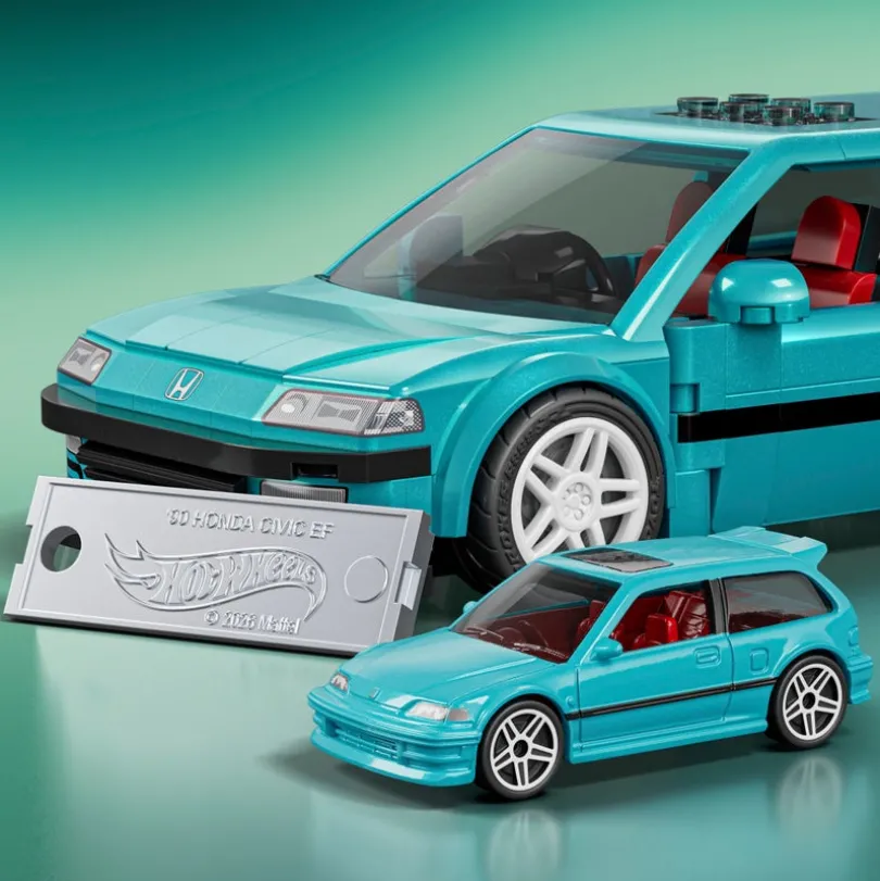 Mattel Brick Shop Speed Series Honda Custom '90 Civic EF
