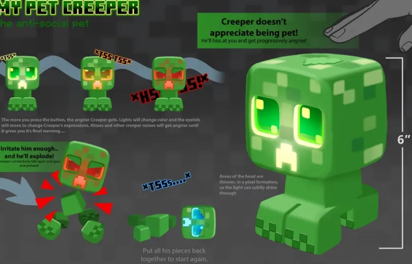 Minecraft My Pet Creeper