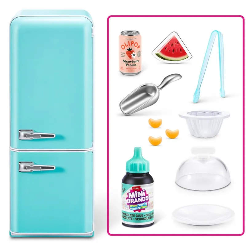 Mini Brands Fill the Fridge Playset S1