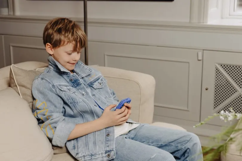 MiniLens Toy Smartphone Blue