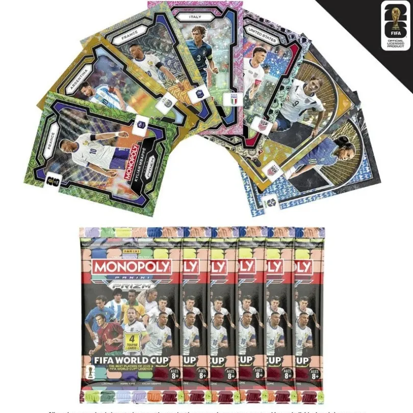 Monopoly FIFA Legends Booster Pack – 24 samlekort