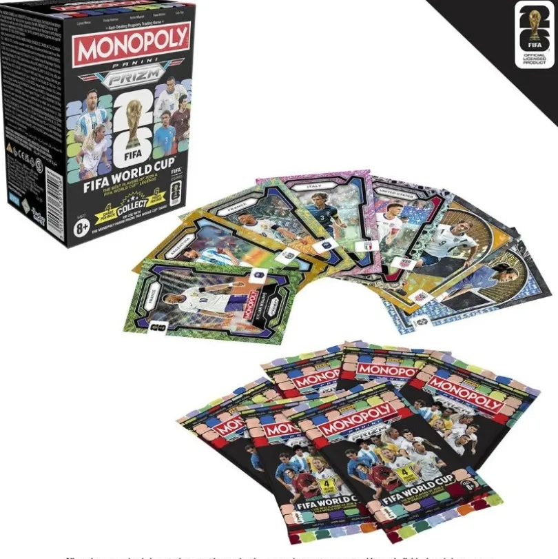 Monopoly FIFA Legends Booster Pack – 24 samlekort