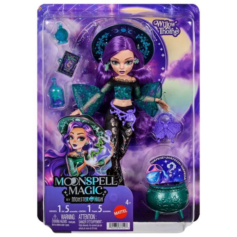 Monster High Willow Thorne Naturheks-dukke med tilbehør
