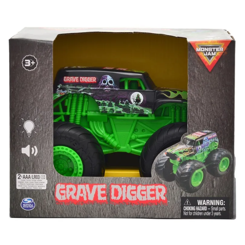 Monster Jam 1:24 Lights & Sounds Truck Asst.