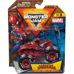 Monster Jam 1:64 Marvel Enkeltpakke - Spider Man