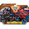 Monster Jam 1:64 Marvel 2-pakning - Spider Man: Venom