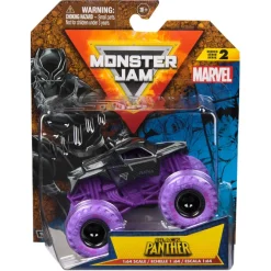 Monster Jam 1:64 Marvel Single-Black Panther V2