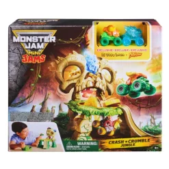 Monster Jam Mini Jams Jungle Playset