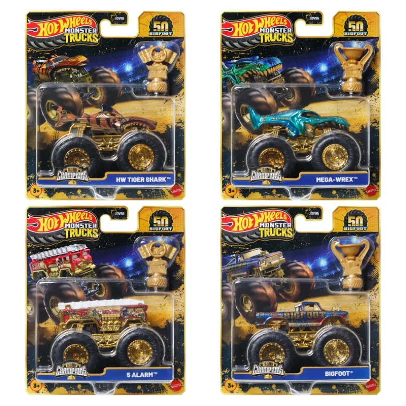 Monster Trucks Bigfoot Trophy Champions 1:64