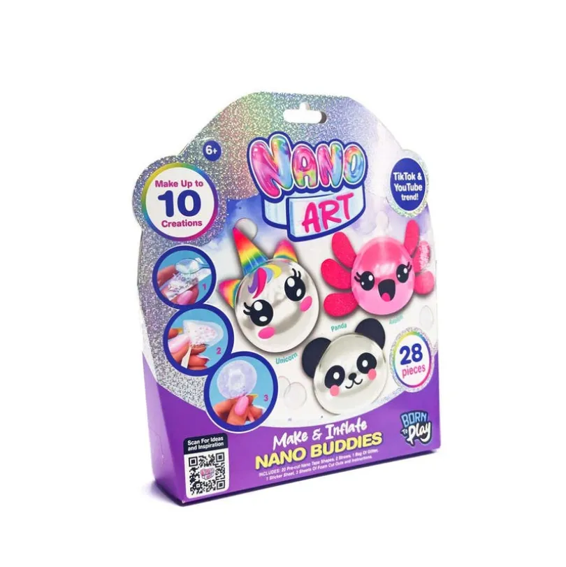 Nano Art, Lag og blåse opp Nano Buddies