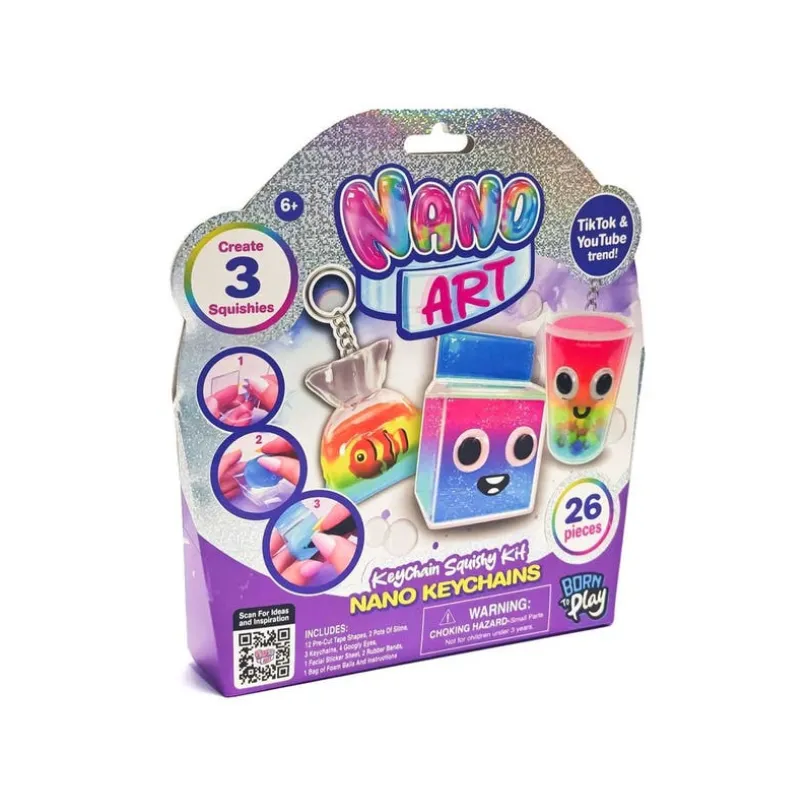 Nano Art, Squishy-nøkkelringsett