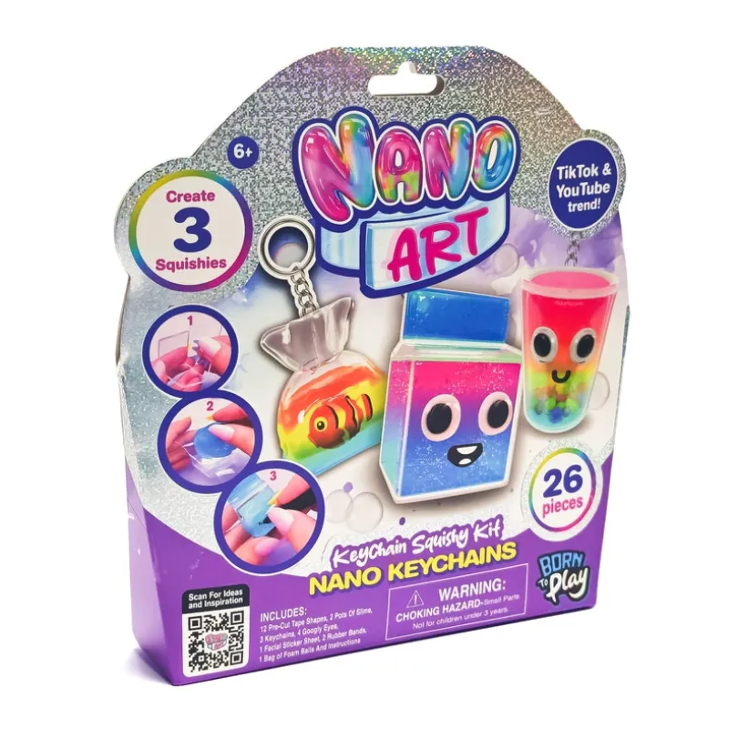 Nano Art, Squishy-nøkkelringsett