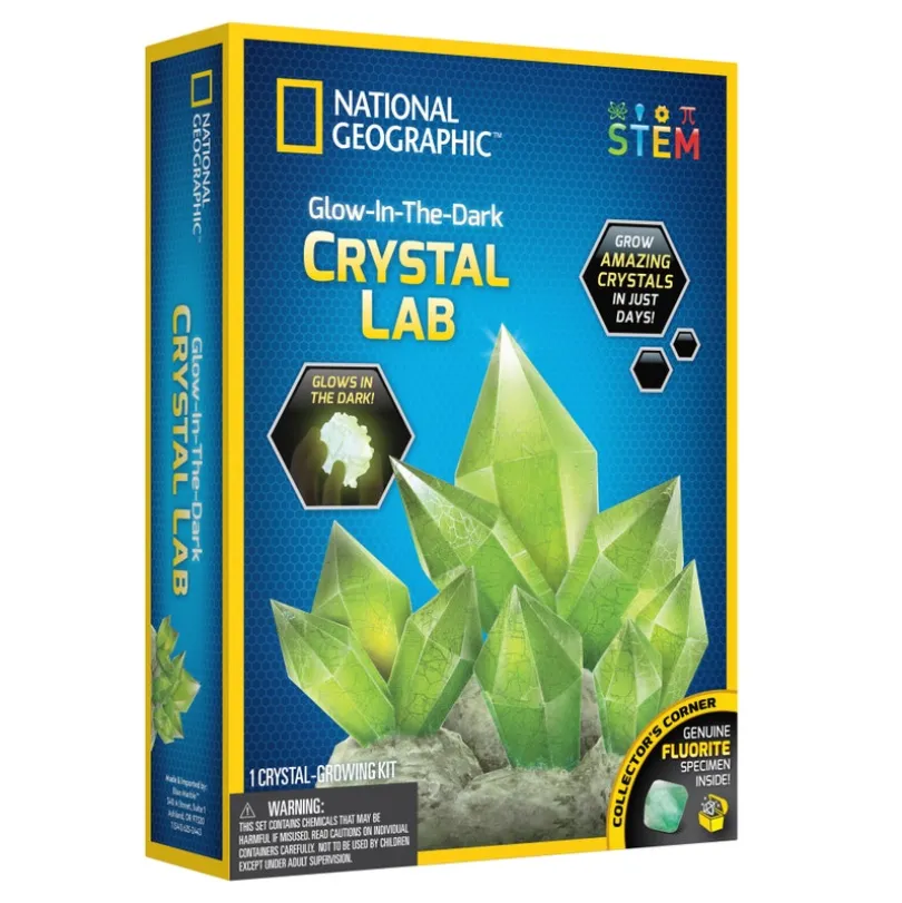 National Geographic, Glow In Dark Crystal Growing