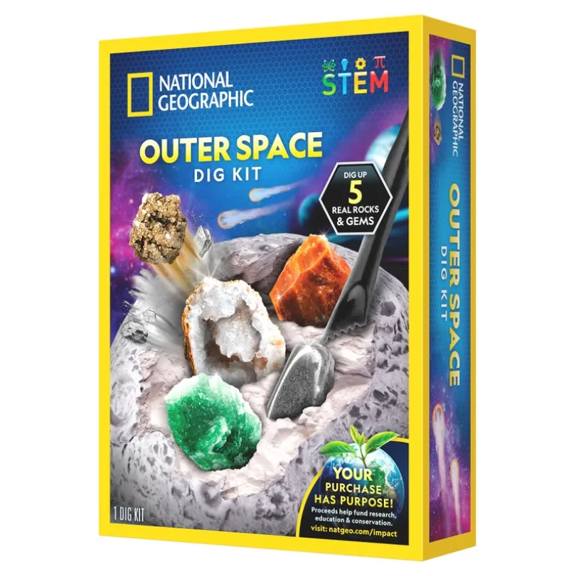 National Geographic Space-Themed Dig Kit