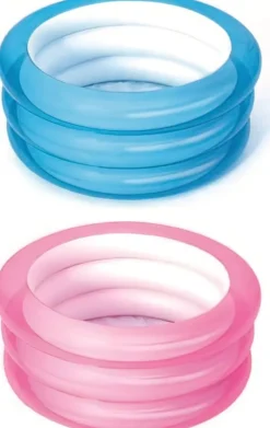Oppblåsbar barnebasseng Ø70 cm – Bestway Triple Ring fra 3 år