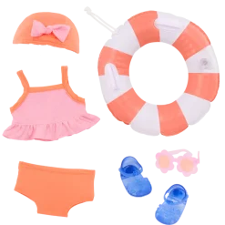Our Generation - Deluxe Klær Bathing outfit