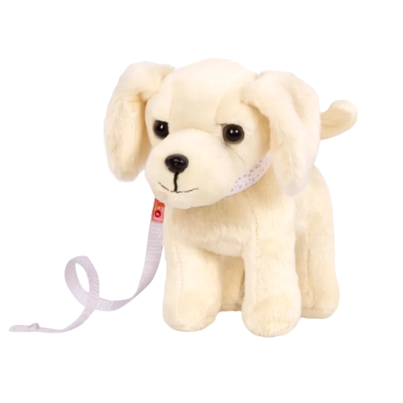 Our Generation, 6" Posisjonerbar Golden Retriever-valp