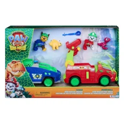 Paw Patrol Movie 3 dinosaur lekebiler 2-pack