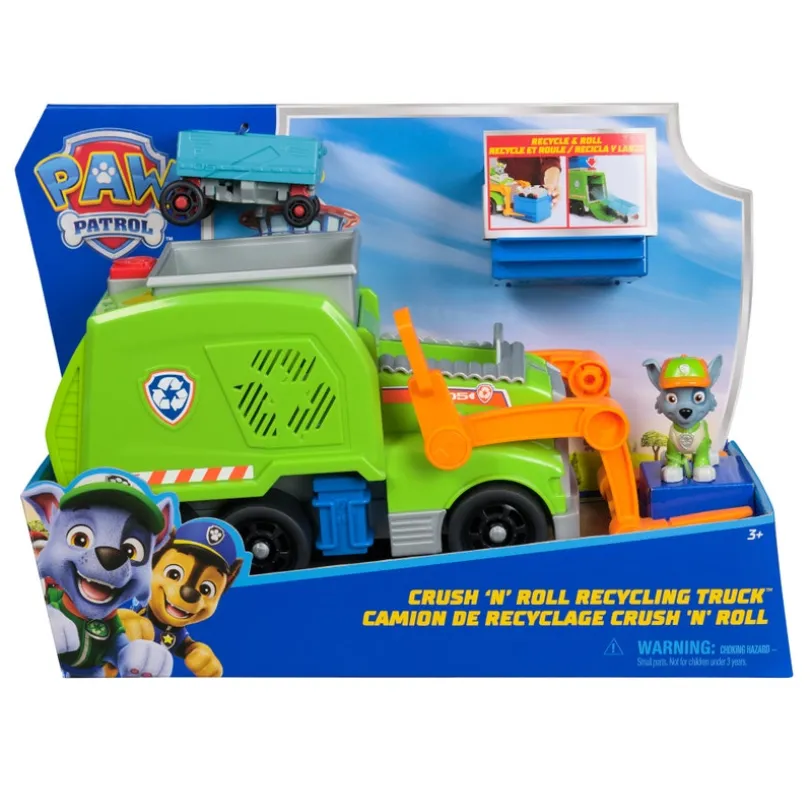 Paw Patrol, Rocky Crush n' Roll resirkuleringsbil