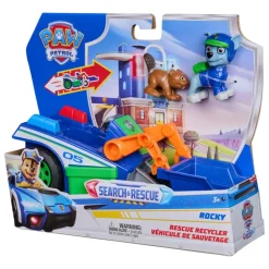 Paw Patrol Rockys Rescue Recycler med figur og ekorn