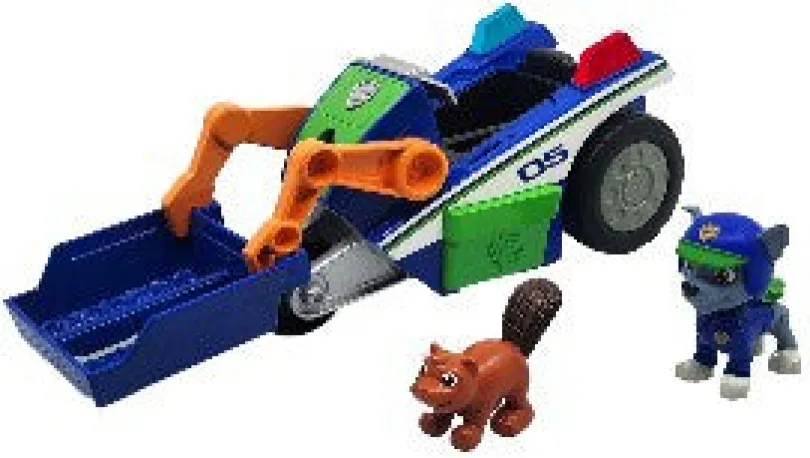 Paw Patrol Rockys Rescue Recycler med figur og ekorn
