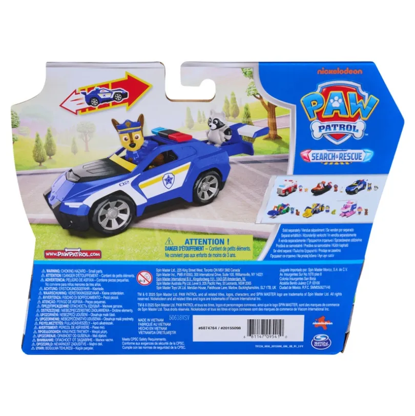 Paw Patrol Search & Rescue Themed Vehicle Chase