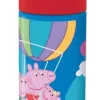 Peppa Pig, Vannflaske med sugerør, 420 ml