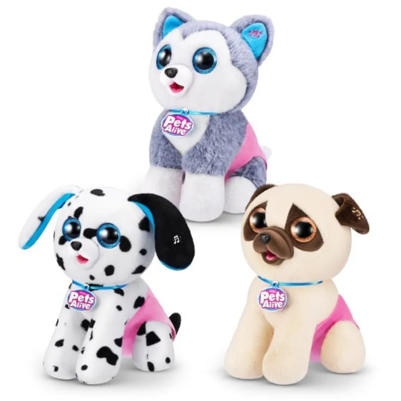 Pets Alive, Pooping Puppies Interactive Plush
