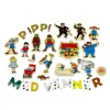 Pippi Magnetbokstaver+Figurer