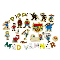 Pippi Magnetbokstaver+Figurer
