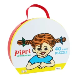 Pippi Suitcase with puzzle 40 pcs