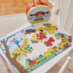 Pippi Suitcase with puzzle 40 pcs