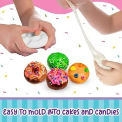 Play-Doh, Air Clay Crackle Surprise 3 Cake Pops