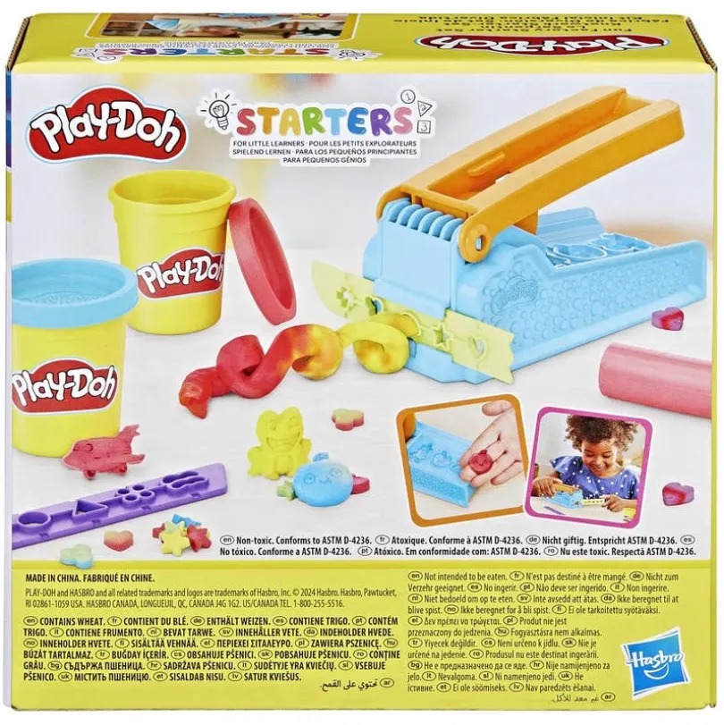 Play-Doh Fun Factory Starter Set med verktøy og 3 bokser leire