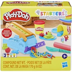 Play-Doh Fun Factory Starter Set med verktøy og 3 bokser leire