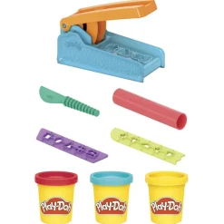 Play-Doh Fun Factory Starter Set med verktøy og 3 bokser leire