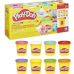 Play-Doh Lera 8 farger Regnbue