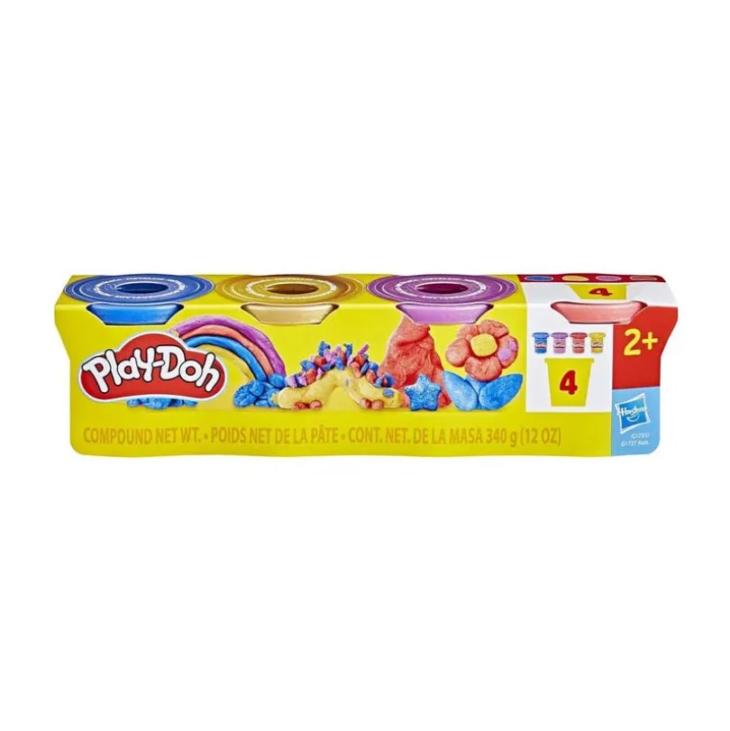 Play-Doh Specialty Compound 4 Pack Metallic