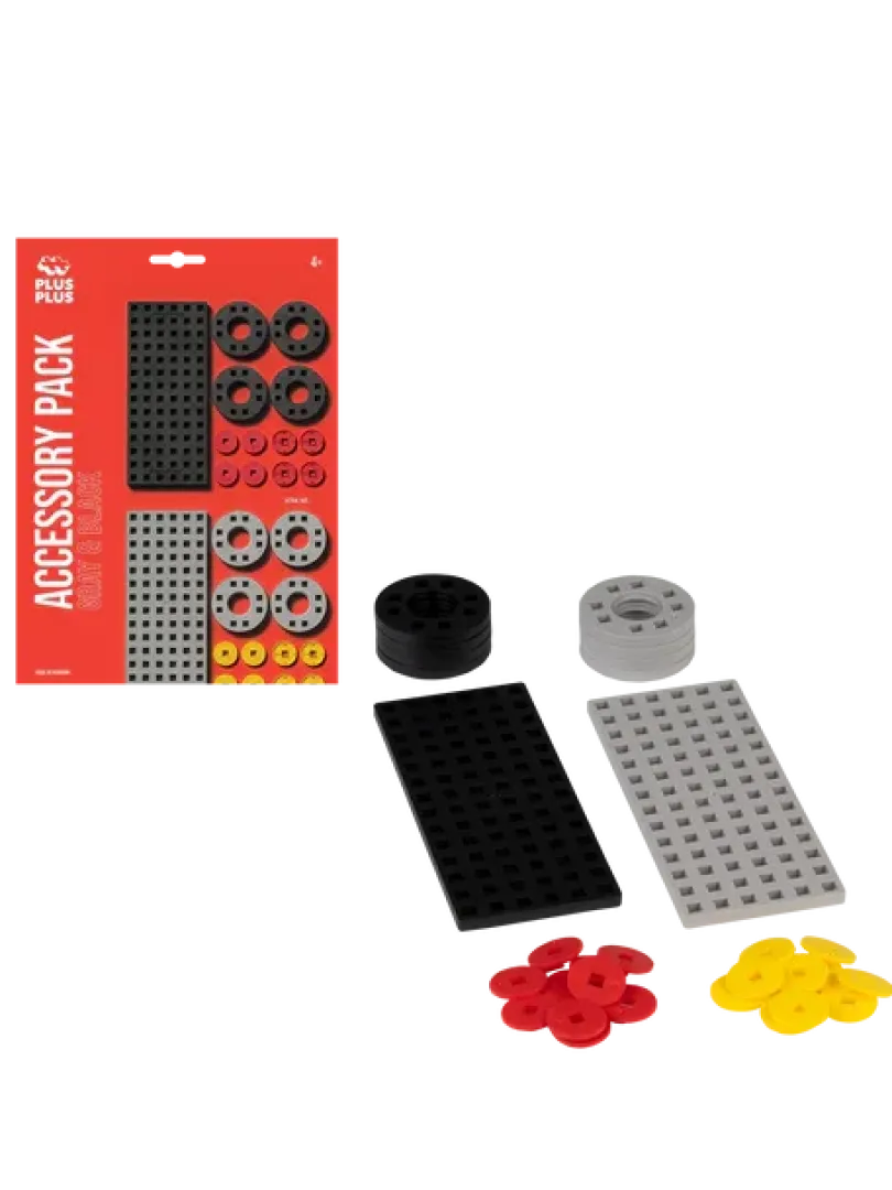 Plus-Plus - Accessory Pack / Gray & Black