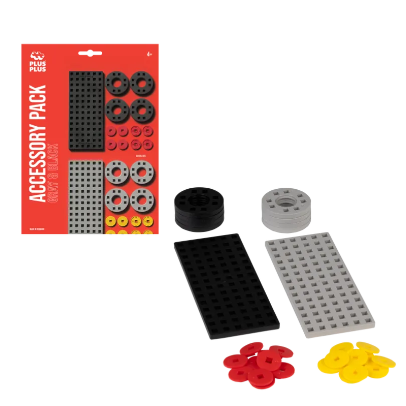 Plus-Plus - Accessory Pack / Gray & Black
