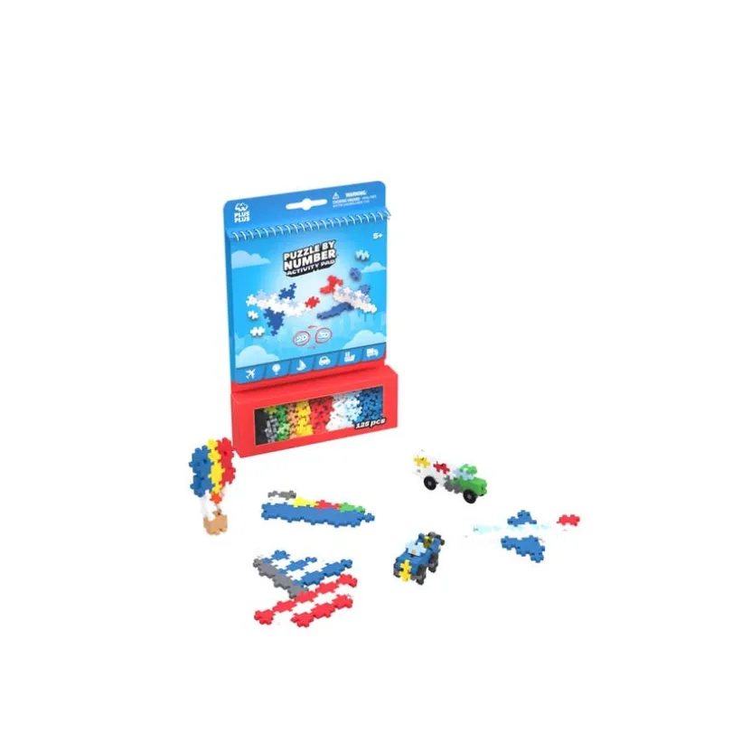 Plus-Plus Aktivitetspad – Transport