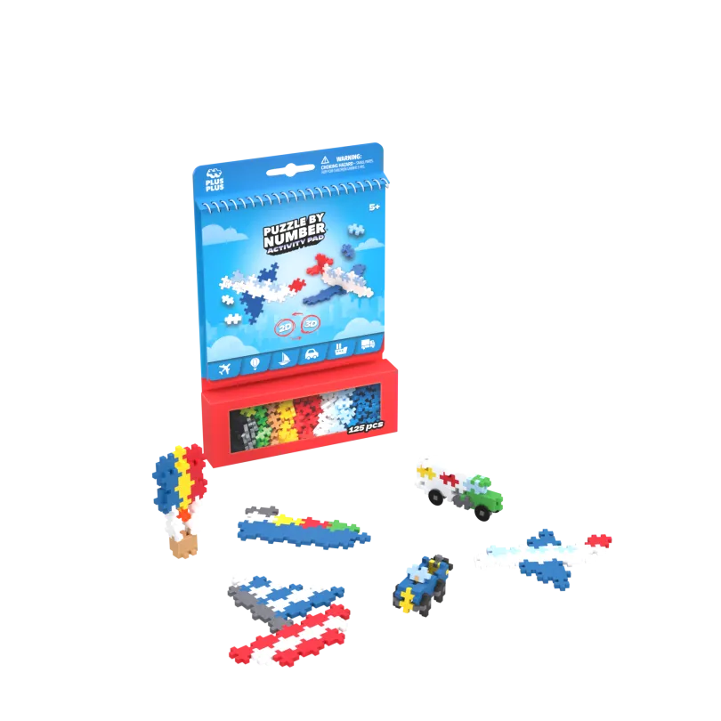 Plus-Plus Aktivitetspad – Transport