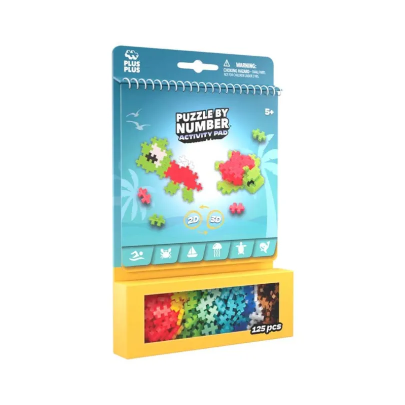 Plus-Plus Aktivitetsplate – Ocean