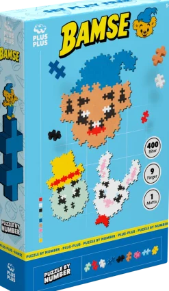Plus-Plus Bamse, Skalman & Lille Skutt 400 stk